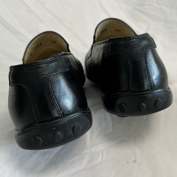 Taryn Rose Black Leather Driving Shoes in Men's Size 43 (US 10) - Picture 5 of 12